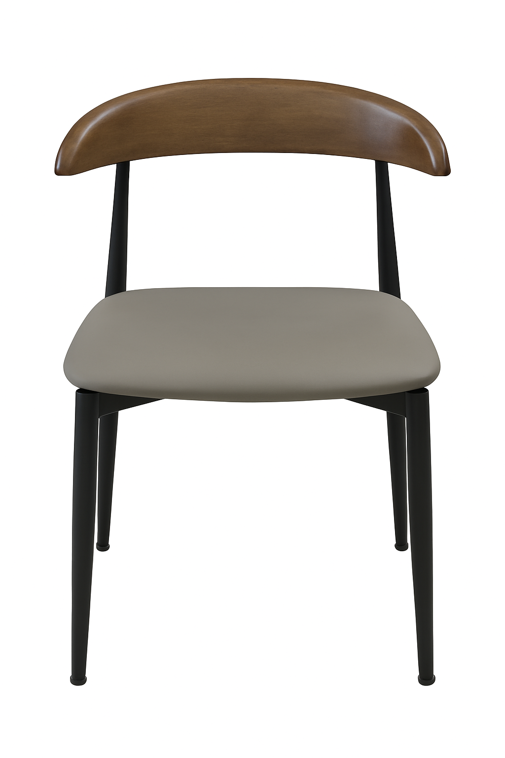 Breva Grey Dining Chair - Modern Upholstered Comfort