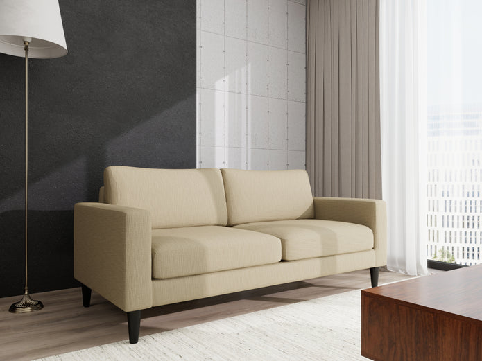Orion 3-Seater Sofa - Beige | Modern Minimalist Comfort