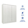 Ren 5-Door Engineered Wood Wardrobe – Spacious Bedroom Almirah with Shelves