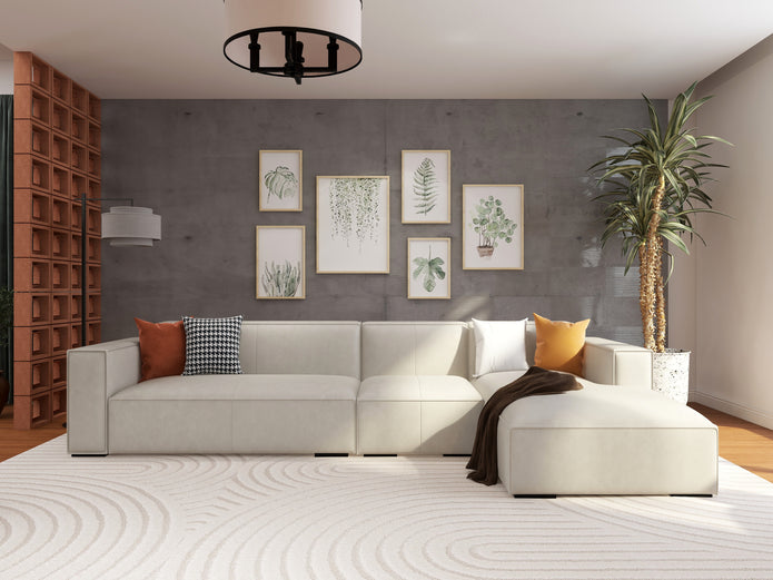 Artisan Dawn — 9-Piece Premium Home Furniture Combo (Grey & Walnut)