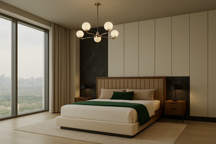 Premium Fabric Finish – Vesper Bed