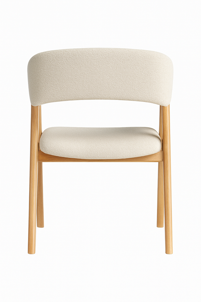 Sable Curve Dining Chair (Beige)