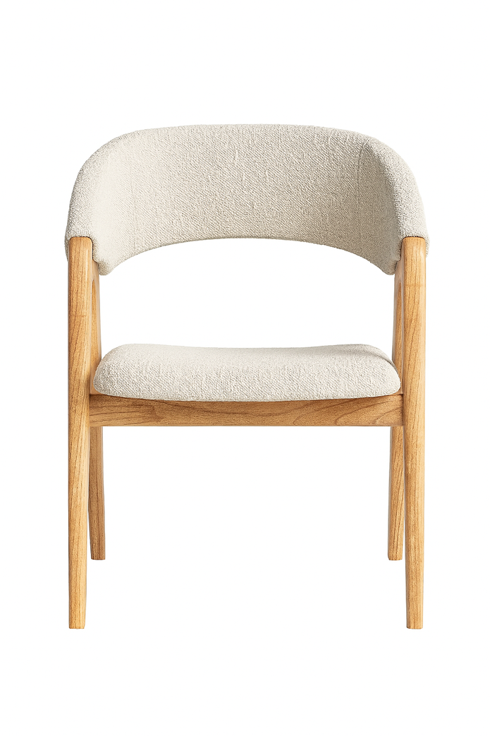 Sable Curve Dining Chair (Beige)