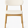 LoomRest Dining Chair - Upholstery (Beige & Grey)