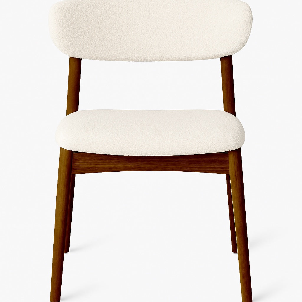 LoomRest Dining Chair - Upholstery (Beige & Grey)