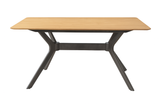 Echo Dining Table - Light Oak | Minimalist Wood Dining Table