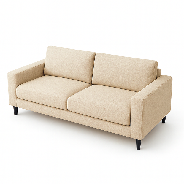 Orion 3-Seater Sofa - Beige | Modern Minimalist Comfort
