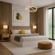 Walnoir Arco Luxury Pouf | Solene Modern Collection by DF2H