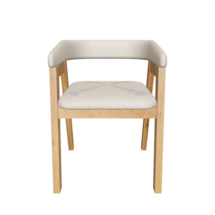 Sable Curve Dining Chair (Beige)
